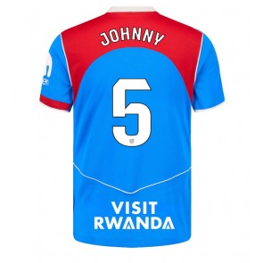 Lacne Muži Futbalové dres Atletico Madrid Johnny Cardoso #5 2025-26 Krátky Rukáv - Tretina Lacne Muži Futbalové dres Atletico Madrid Johnny Cardoso #5 2025-26 Krátky Rukáv - Tretina